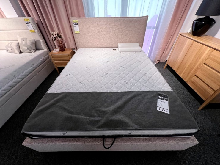Łóżko BARI 160x200 z pojemnikiem z ekspozycji Salonu Janki  