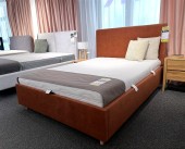 Łóżko ELM 160x200 z pojemnikiem z ekspozycji Salonu Janki 