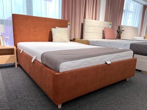 Łóżko ELM 160x200 z pojemnikiem z ekspozycji Salonu Janki 
