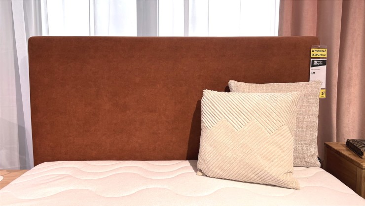 Łóżko ELM 160x200 z pojemnikiem z ekspozycji Salonu Janki 