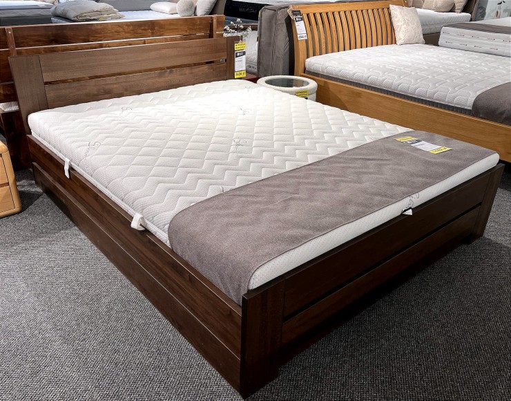Łóżko LK 198 BOX 160x200 z pojemnikiem z ekspozycji Salonu Janki