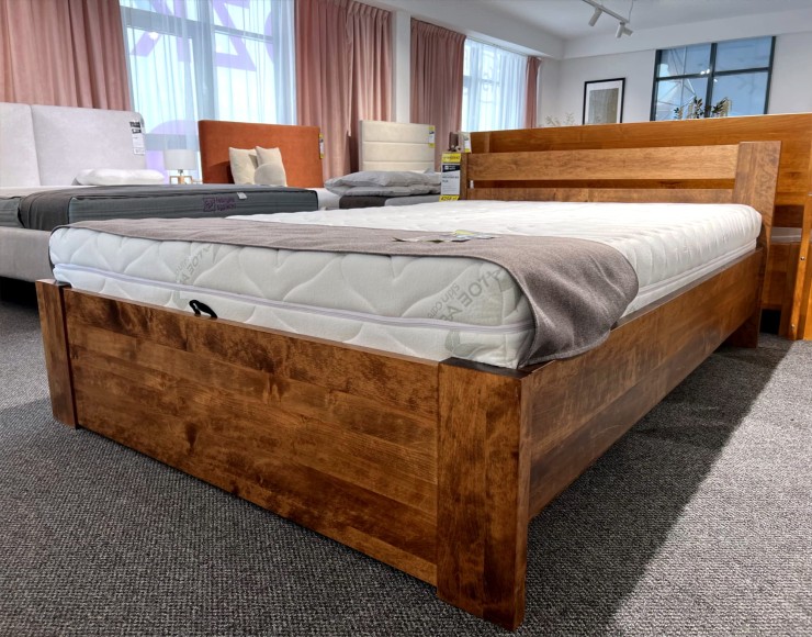 Łóżko MOLVENO BIS PLUS 140x200 z pojemnikiem z ekspozycji Salonu Janki 