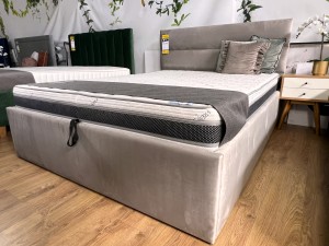 Łóżko Z 26 + KWRM 160x210 z pojemnikiem z ekspozycji Salonu Janki