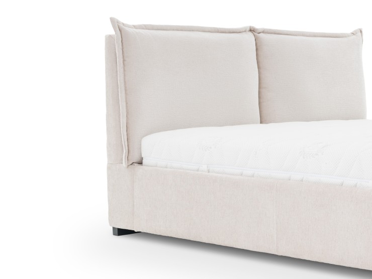 Promocja Łóżko tapicerowane Leo 160x200 z pojemnikiem