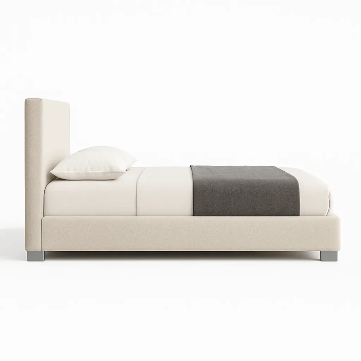 Promocja Łóżko tapicerowane Iris 160x200 z pojemnikiem