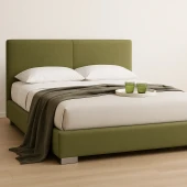 Promocja Łóżko tapicerowane Iris 160x200 z pojemnikiem