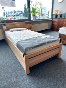 Łóżko Solid II 90x200 z pojemnikiem z ekspozycji Salonu Puławska  