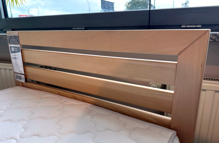 Łóżko Solid II 90x200 z pojemnikiem z ekspozycji Salonu Puławska  