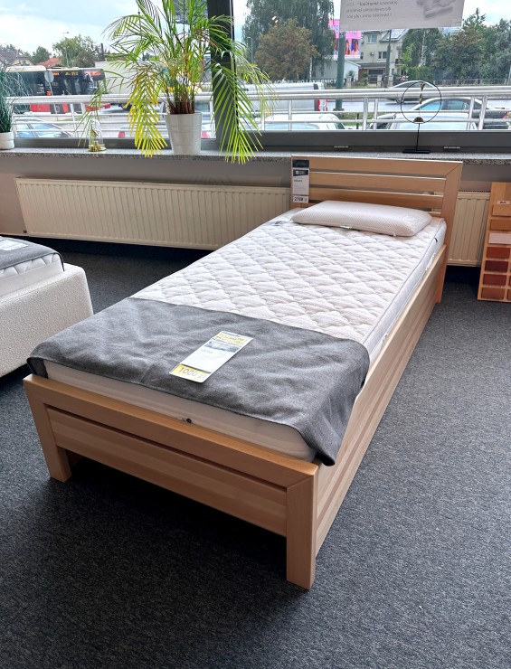 Łóżko Solid II 90x200 z pojemnikiem z ekspozycji Salonu Puławska  