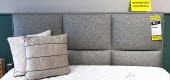 Łóżko Grande kontynentalne 160x200 z pojemnikiem z ekspozycji Salonu Puławska