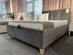 Łóżko Z 09 + KSRM 140x200 z pojemnikiem z ekspozycji Salonu Janki