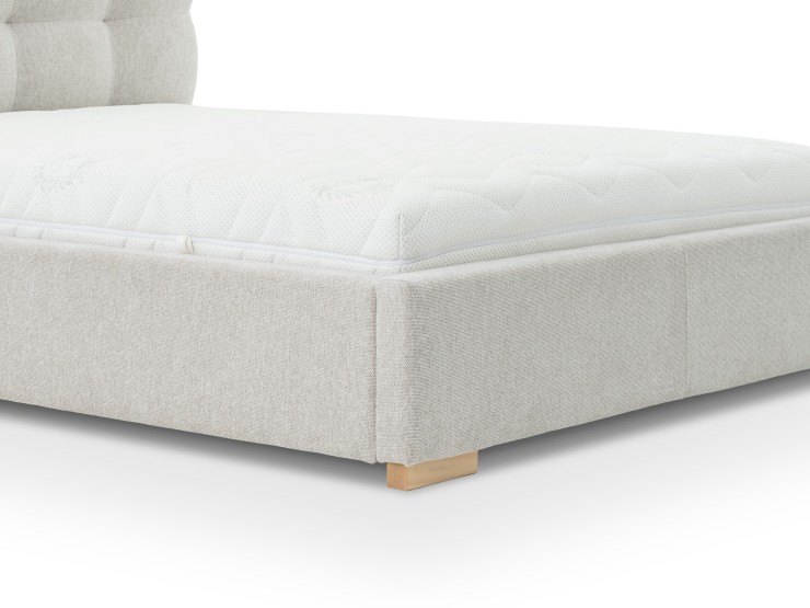 Promocja Łóżko tapicerowane Veris 160x200 z pojemnikiem