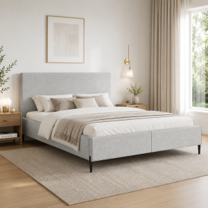 Promocja Łóżko tapicerowane Iris 160x200 z pojemnikiem