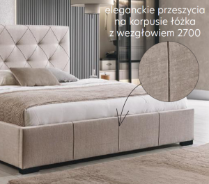 Łóżko Tivioli 2700 Fabryka Sypialni