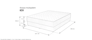 KSV- Korpus Skrzynia Venus MultiSystem BOX M&K Foam Koło