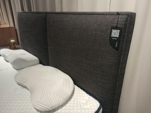 Łóżko RIGA  z pojemnikiem 160x200 z ekspozycji Salonu Józefów 