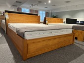 Łóżko ALEKSANDRYT 4 160x200 z pojemnikiem z ekspozycji Salonu Janki