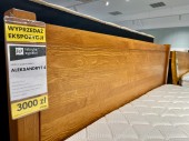 Łóżko ALEKSANDRYT 4 160x200 z pojemnikiem z ekspozycji Salonu Janki