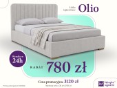 Promocja Łóżko tapicerowane Olio 160x200 z poj.