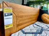 Łóżko LINDEN PLUS 160x200 z pojemnikiem z ekspozycji Salonu Janki