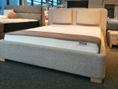 Łóżko Orion z poduszkai 160x200 z pojemnikiem z ekspozycji Łódź 