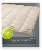Kołdra ORGANIC COTTON zimowa puch 90%