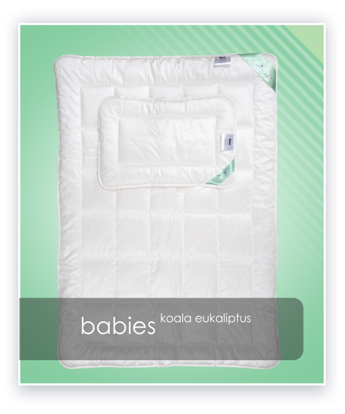 BABIES antyalergiczny komplet dziecięcy Eukaliptus