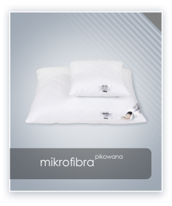 Poduszka MIKROFIBRA pikowana włókno DREAMBALL