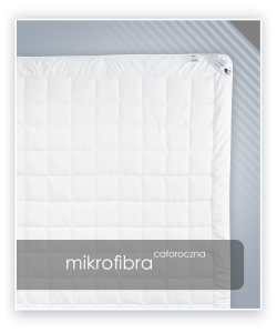 Kołdra MIKROFIBRA całoroczna włókno DREAMFILL