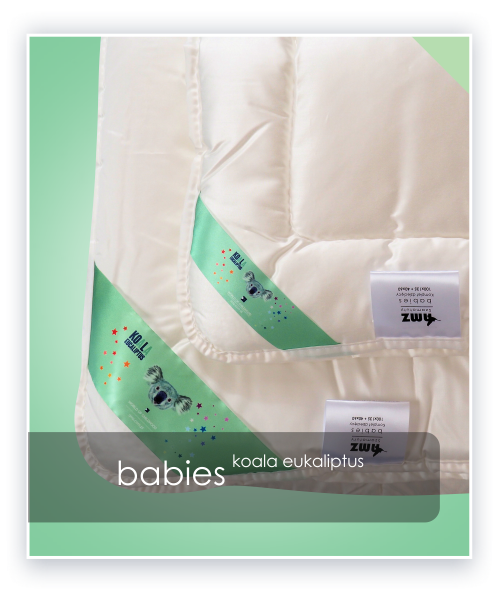 BABIES antyalergiczny komplet dziecięcy Eukaliptus