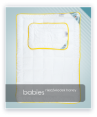 BABIES antyalergiczny komplet dziecięcy Niedźwiadek Honey