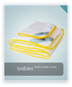 BABIES antyalergiczny komplet dziecięcy Niedźwiadek Honey