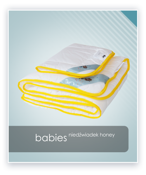 BABIES antyalergiczny komplet dziecięcy Niedźwiadek Honey