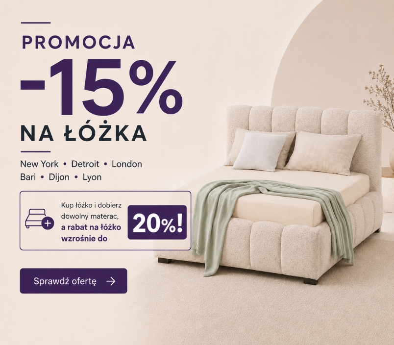 Łóżka -20%