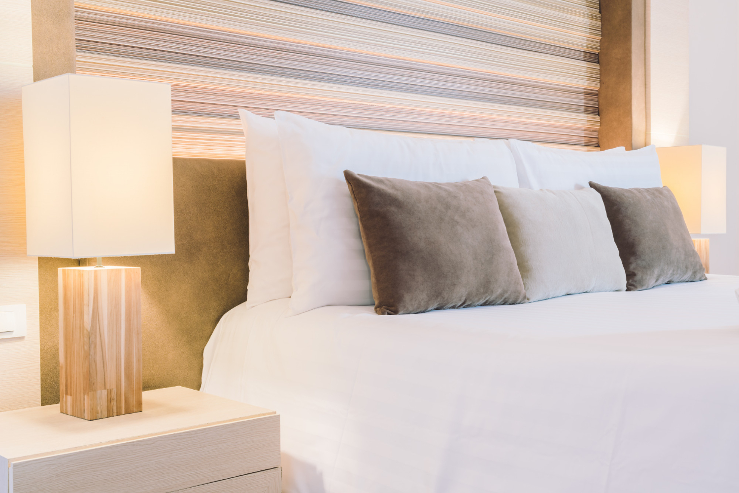 Sypialnia w stylu hotelowym we własnym domu